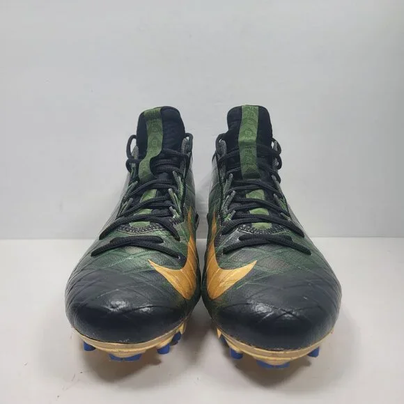 Nike Field General 3 Elite TD Men's Green Gold Football Cleats Us Size 12 - Picture 3 of 9